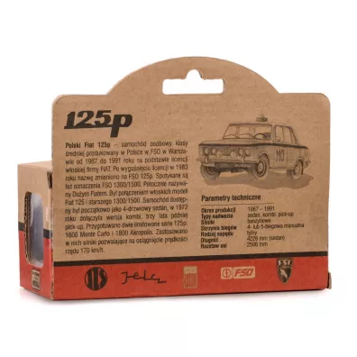Kolekcja PRL-u Fiat 125P MO Daffi