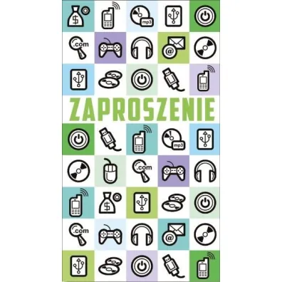 Astro Atelier Zaproszenie Urodziny dzieci�ce 10 szt.