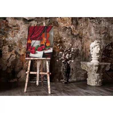 Twoje Hobby Malowanie po numerach - Muzyka kwiat�w 40x50cm