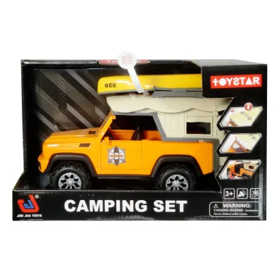 Jeep z kajakiem i funkcj� �wiat�a i d�wi�ku Swede