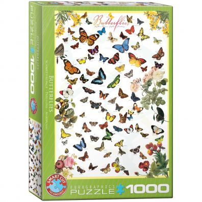 Puzzle 1000 el. Motyle Eurographics