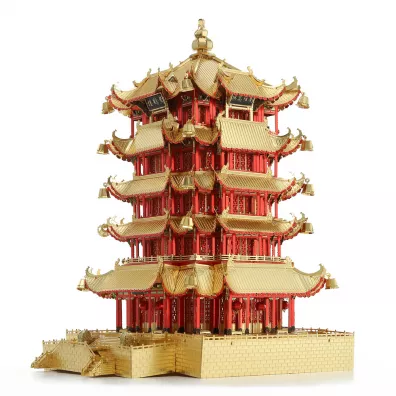 Puzzle Metalowe Model 3D - Wie�a ��tego �urawia piececool