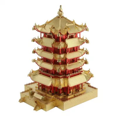 Puzzle Metalowe Model 3D - Wie�a ��tego �urawia piececool