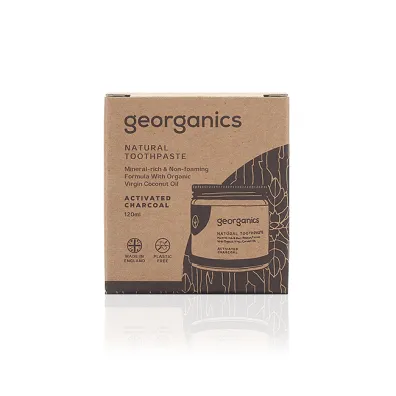 Georganics Mineralna pasta do z�b�w w s�oiku Activated Charcoal 60 ml