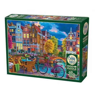 Puzzle 1000 el. Przytulna ulica Cobble Hill