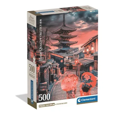 Puzzle 500 el. Evening In Kyoto Clementoni