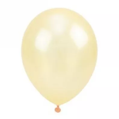 Arpex Balony metalizowane kremowe 30cm