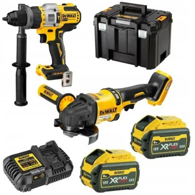 Dewalt Zestaw combo 18v dck2016t2t (dcd999, dcg418) 2x6,0ah