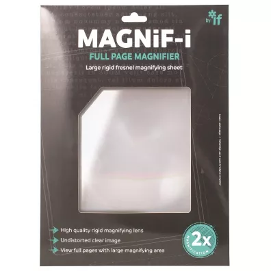 Magnifi-i Arkusz powikszajcy/lupa do ksiki A4