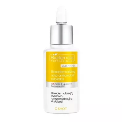 Bielenda Professional C Shot Well Age Peel bioredermalizujcy kwasowo-antyoksydacyjny eksfoliator 20% 30 ml