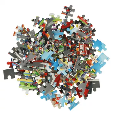 Puzzle 120 el. Wycigi formuy Castorland