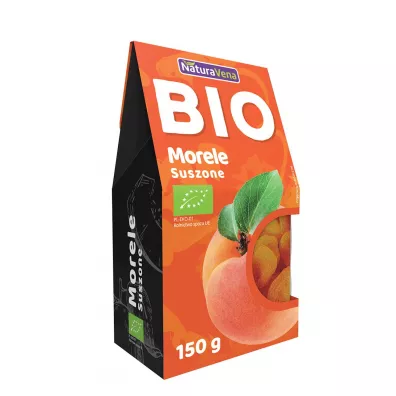 NaturaVena Morele suszone 150 g Bio