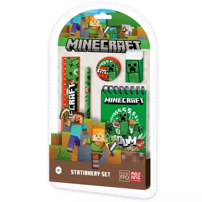 KIDS EUROSWAN Zestaw pi�mienniczy Minecraft 5 element�w MC00038