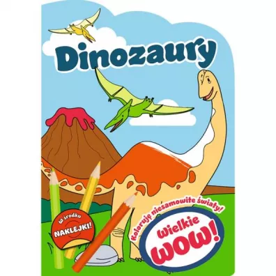 Wielkie wow! Koloruj� Dinozaury TREFL