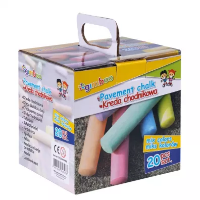 Kreda chodnikowa GIMBOO XXL w pude�ku 20 szt.