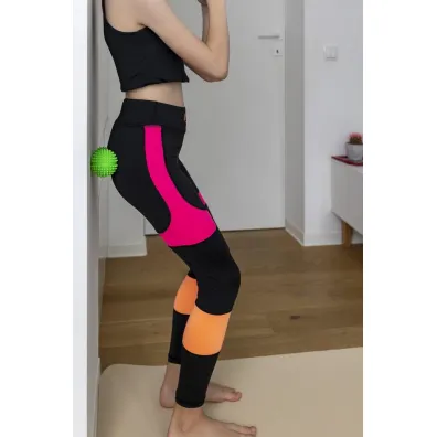 Tullo Fizjo Spiky Massage Wa�ek do masa�u czerwony 15,5 cm