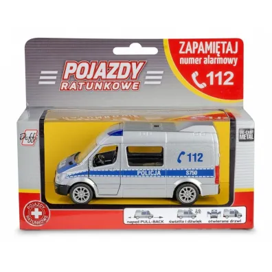 Pojazd ratunkowy - Policja Daffi