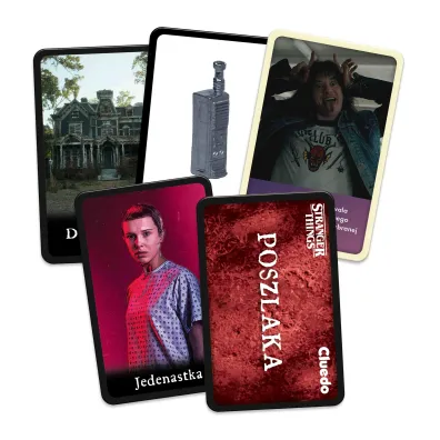 Gra CLUEDO Stranger Things Winning Moves