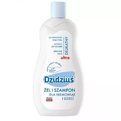 Dzidziu� Ultra delikatny �el i szampon dla niemowl�t i dzieci 500 ml