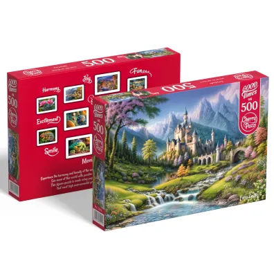 Puzzle 500 el. Fairy Castle CherryPazzi