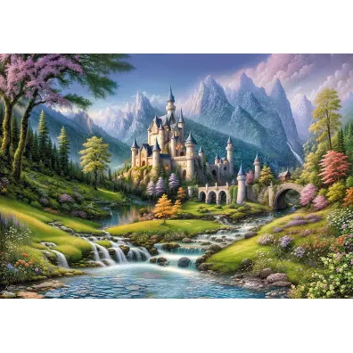 Puzzle 500 el. Fairy Castle CherryPazzi