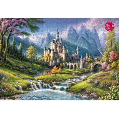 Puzzle 500 el. Fairy Castle CherryPazzi