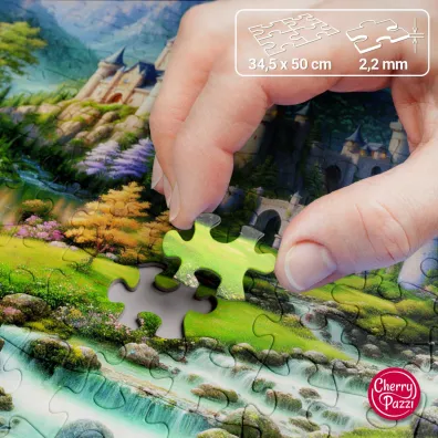 Puzzle 500 el. Fairy Castle CherryPazzi