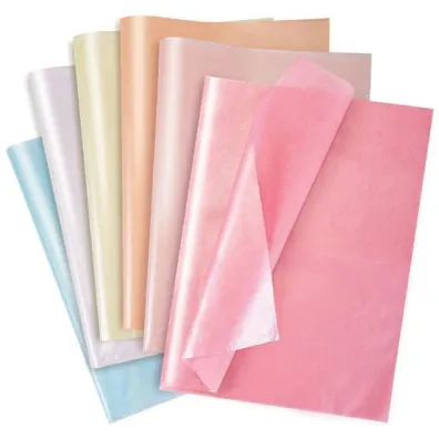 dpCraft Bibu�a pastelowa per�owa 50x35cm 30arkuszy