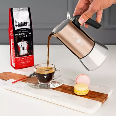 Bialetti Kawiarka New Venus 4tz Miedziana 210 ml