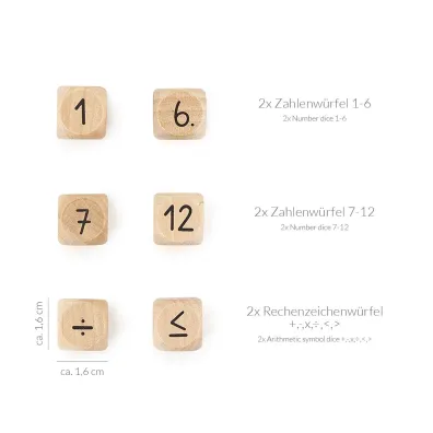 Ddrewniane ko�ci nauka liczenia 956408 Trendhaus