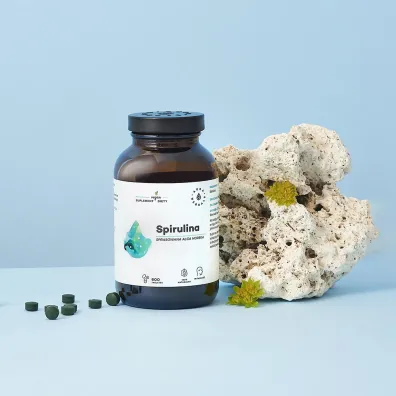 Aura Herbals Spirulina 1500 mg Suplement diety 600 tab.