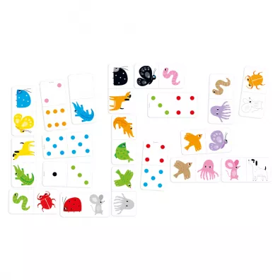 CzuCzu Domino Kolory Bright Junior Media