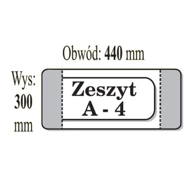 Iks Ok�adka zeszytowa A4 50 szt.