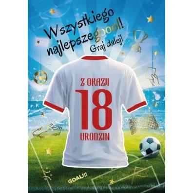 Armin Style KARNET URODZINY 18 B6 Z KOP AS GM-1340 FOL