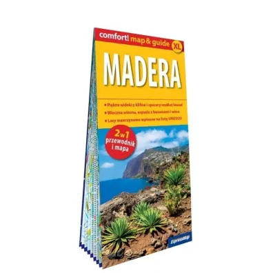 Madera 2w1 przewodnik + mapa laminat - Piotr Jab�o�ski