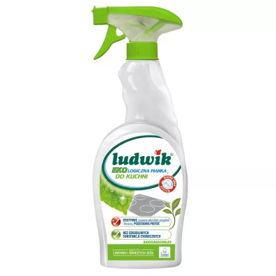 Ludwik Pianka do czyszczenia kuchni Ecolabel Limonka i �wie�e zio�a 750 ml
