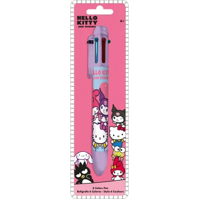 KIDS EUROSWAN D�ugopis Hello Kitty 6 kolor�w HK50181