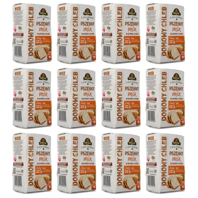 Pzz Mieszanka do wypieku chleba Pszenna zestaw 12 x 500 g