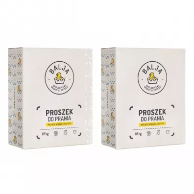 Balja Ekologiczny proszek do prania pieluch wielorazowych Zestaw 3.6 kg