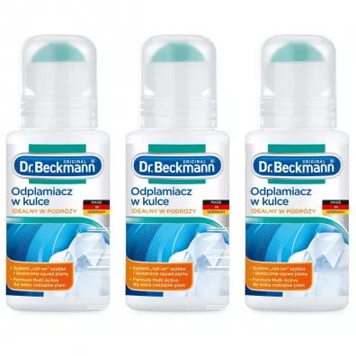 Dr. Beckmann Odplamiacz w kulce Zestaw 3 x 75 ml
