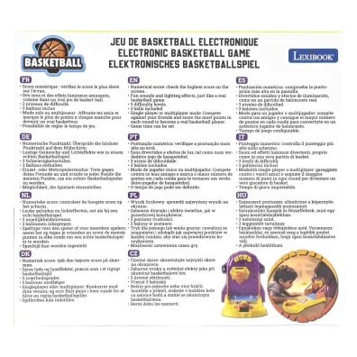 Elektroniczna gra w koszyk�wk� Lexibook JG910