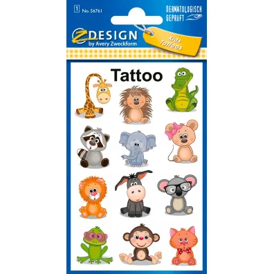 Tatua�e Zwierz�ta Avery Zweckform