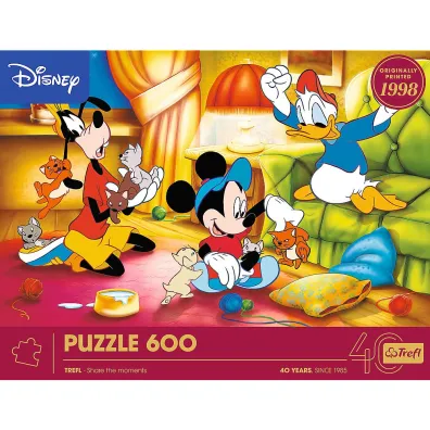 Puzzle 600 el. Myszka Miki i Przyjaciele Disney Trefl
