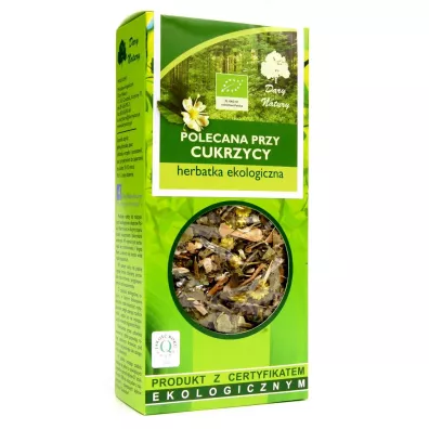 Dary Natury Herbatka polecana przy cukrzycy 50 g Bio