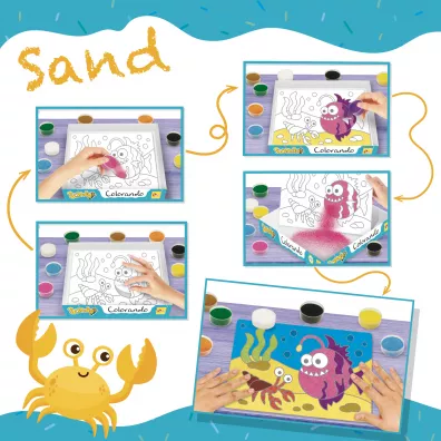 Sandy Colorando! Kolorowanie piaskiem