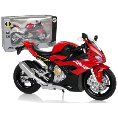 Motocykl BMW S1000RR czerwony LeanToys