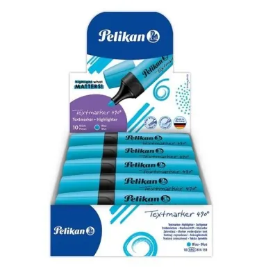 Pelikan Zakre�lacz 490 niebieski 10 szt.