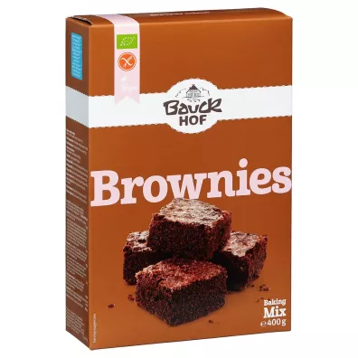 Bauck Hof Mieszanka do pieczenia brownie bezglutenowa 400 g Bio