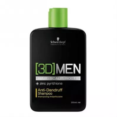 Schwarzkopf 3D Men Anti-Dandruff Shampoo szampon przeciw�upie�owy dla m�czyzn 250 ml