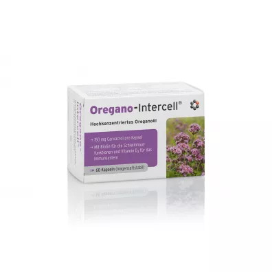 Intercell Pharma Oregano-Intercell suplement diety 60 kaps.